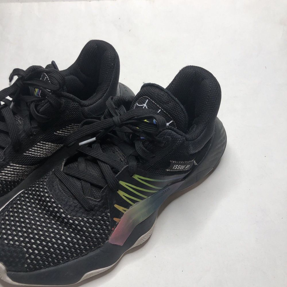 Adidas Mens Don Issue 1 EG6566 Black Basketball Shoes Sneakers Size 5.5 - Picture 3 of 10